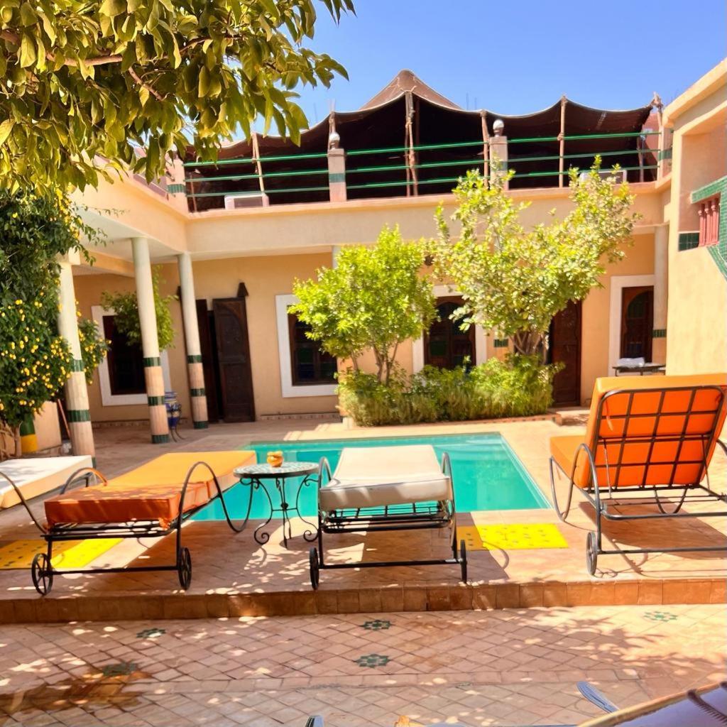 Riad Rime Garden Marrakech Lagouassem Ngoại thất bức ảnh